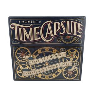 Rock Point A Moment In Time Capsule Kit Steampunk Memory Box Gift Set Journaling